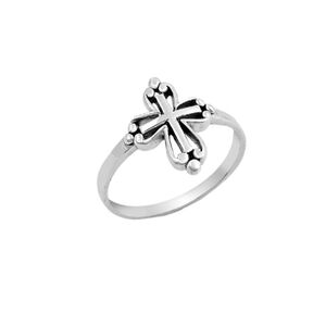 COPTIC CROSS STERLING SILVER RING